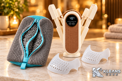 Routine Complète KLEANS CARE pour laver sécher et protéger les sneakers